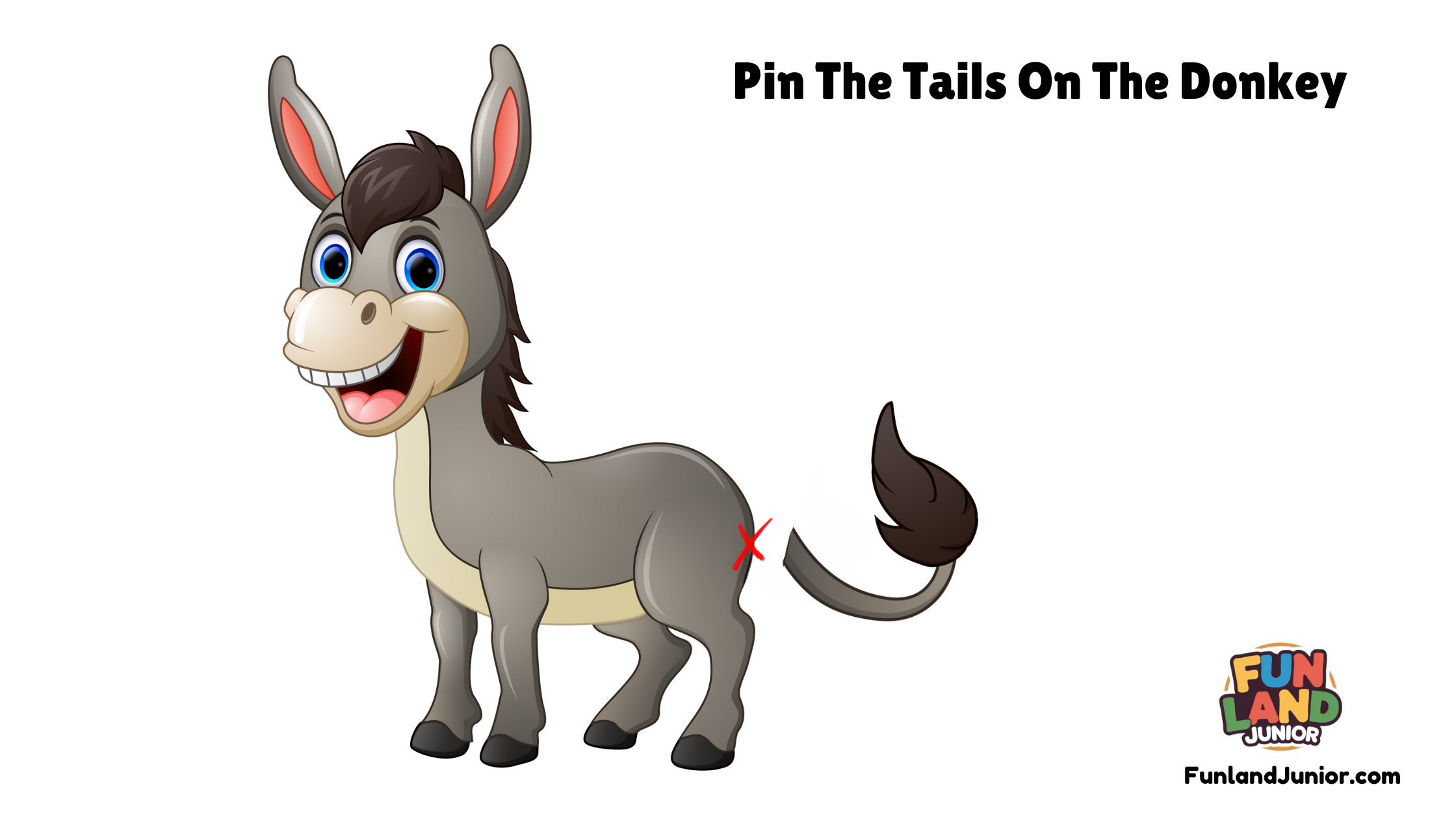 pin the tail on the donkey printable pdf