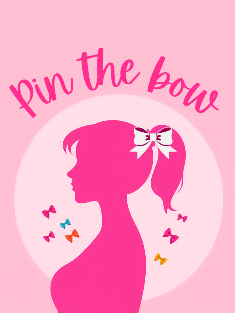 Pin the Bow Barbie