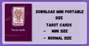 Free Printable tarot cards