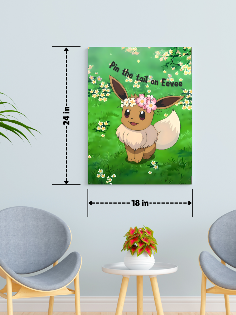 Pin the tail on eevee