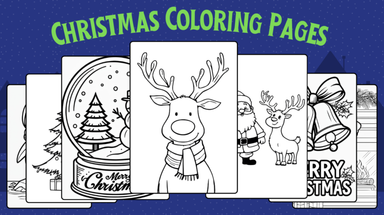 Christmas Coloring Pages for kids