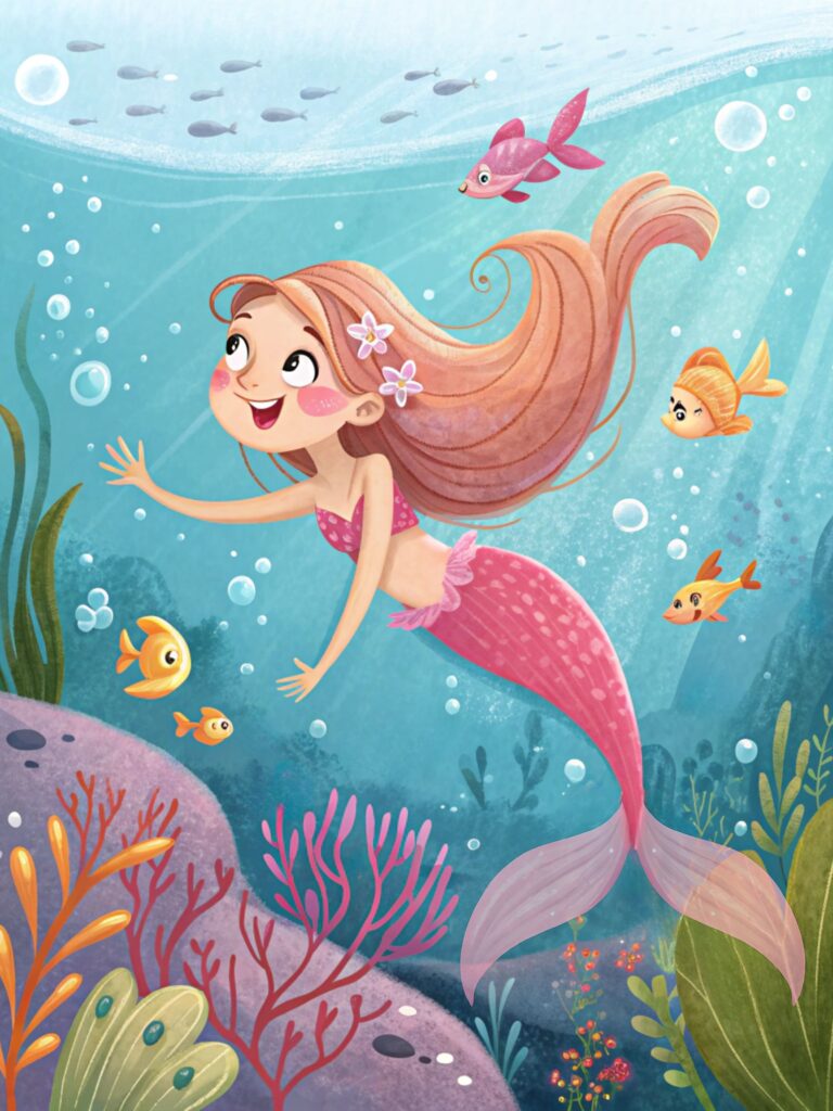 pin the tail on mermaid free printable