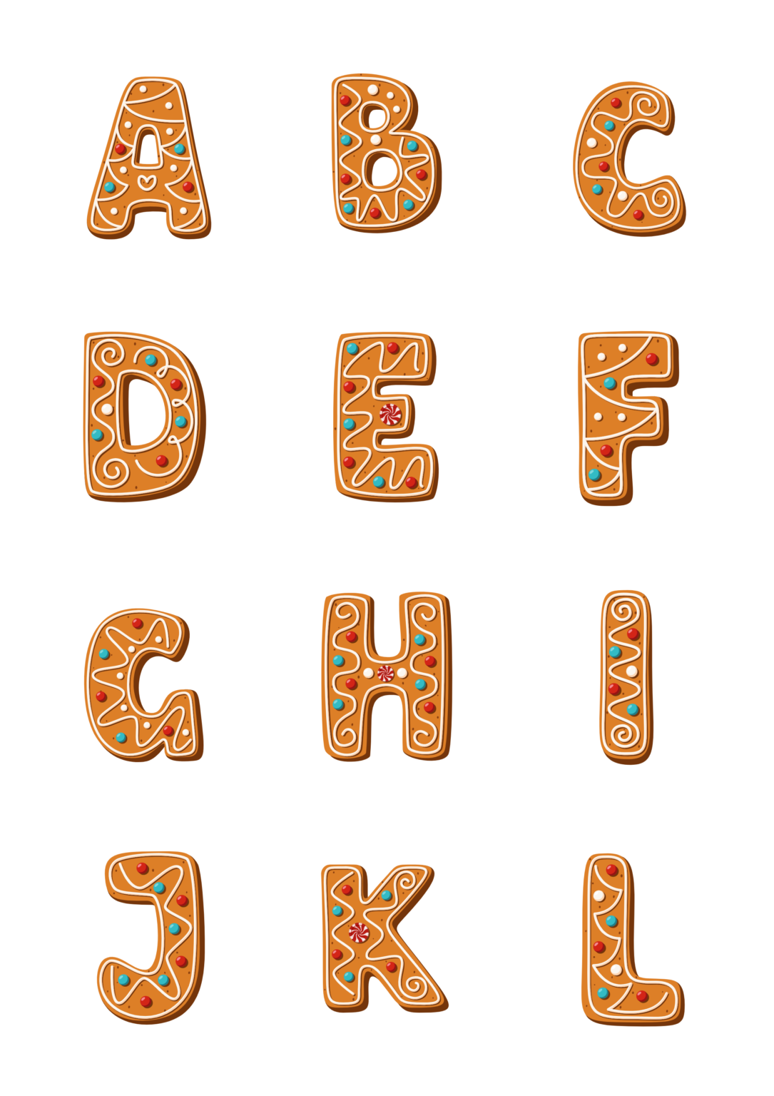 Christmas Alphabet Letters Printable – Free Festive Fun for Kids!