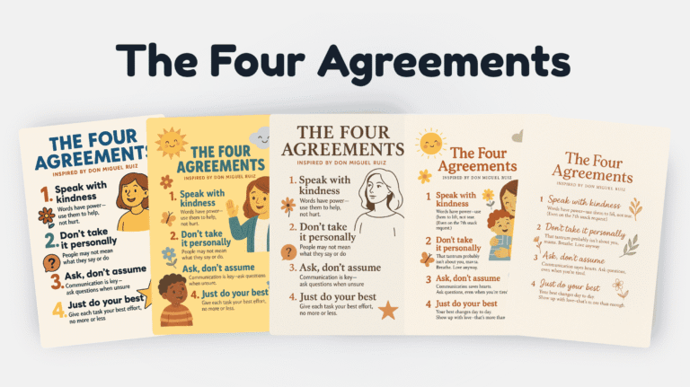 The Four Agreements 5 printable poster