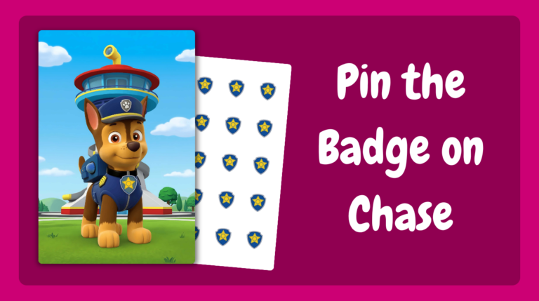 pin the badge on chase